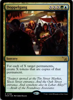 Doppelgang 198 Rare Murders at Karlov Manor Magic: The Gathering Lightly Played - Image 1