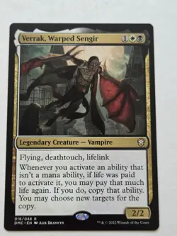Verrak, Warped Sengir X1 DMC MTG Commander: Dominaria United - Image 1