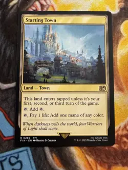 Starting Town R FINAL FANTASY 289 NM MtG - Image 1