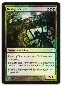 Kessig Recluse #121 (Foil) (LP) Dark Ascension DKA Magic MTG - Image 1