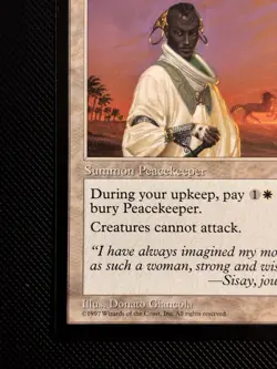 Peacekeeper Weatherlight Regular MTG Magic - Image 2