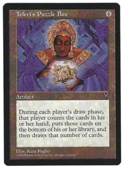 TEFERI'S PUZZLE BOX, VISIONS NM, MAGIC: THE GATHERING, MTG - Image 1