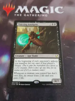 Mtg. Thieving Amalgam. Commander 2019. Lp - Image 1