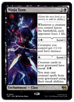 Ninja Teen TMT 067 Magic: The Gathering R NM - Image 1
