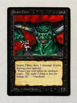 Juzam Djinn - Original Magic: The Gathering Arabian Nights - Juzam Djinn (1993) - Image 1