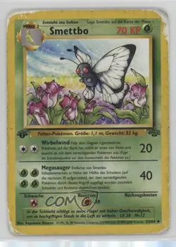 Butterfree German 1st Ed. Pokemon Jungle #33 1999 - Image 1