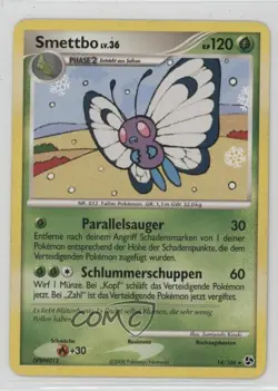 Butterfree German Pokemon Diamond & Pearl Great Encounters #14 2008 - Image 1