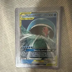 Pokemon Magikarp & Wailord GX SM166 TAG TEAM GX Basic Water 300HP - Image 1