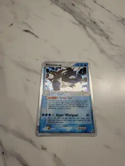 Pokemon TCG Blastoise EX 104/112 FireRed & LeafGreen Holo Rare - Image 4