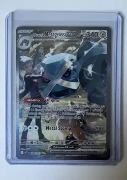 Pokemon TCG Steven's Metagross EX 289/217 Ascended Heroes SIR Near Mint - Image 1