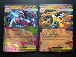 Pokemon: Mega Charizard ex Lot (X & Y) Promo 029 & Promo 030 - Image 1