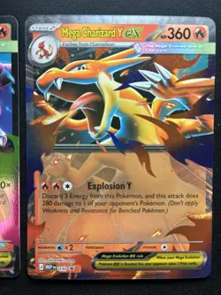 Pokemon: Mega Charizard ex Lot (X & Y) Promo 029 & Promo 030 - Image 3