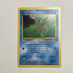 Horsea 49/62 | Fossil | Common | WotC | Vintage Pokemon NM-LP - Image 1