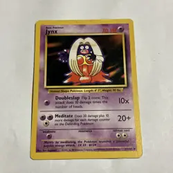 Pokemon Jynx Base Set Unlimited Edition 31/102 LP - Image 1