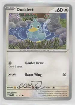 Ducklett Pokemon Scarlet & Violet: Twilight Masquerade TWM #139 - Image 1