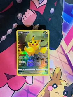 Pokemon Pikachu GG30/GG70 Crown Zenith Galarian Gallery Holo Ultra Rare - Image 1