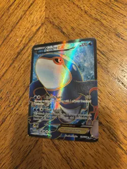 Pokemon TCG Kyogre EX Dark Explorers 104/108 Full Art Holo Ultra Rare 170 HP - Image 3