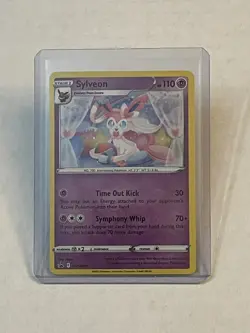 Pokemon TCG Sylveon SWSH211 Sword & Shield Black Star Promo Holo 2022 NM - Image 1