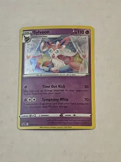 Pokemon TCG Sylveon SWSH211 Sword & Shield Black Star Promo Holo 2022 NM - Image 3