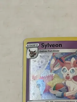 Pokemon TCG Sylveon SWSH211 Sword & Shield Black Star Promo Holo 2022 NM - Image 4