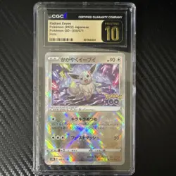 Pokemon Radiant Eevee Holo 055/071 CGC Pristine 10 Japanese - Image 1