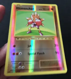 Hitmonchan 62/108 XY Evolutions REVERSE HOLO RARE Shiny Pokemon Card Excellent - Image 5