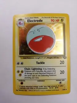 Pokemon Electrode 2/64 Jungle Unlimited Holo Rare - Image 1