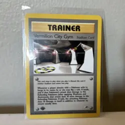 Pokemon Vermilion City Gym Gym Heroes 120/132 1st Edition Uncommon English - Image 1