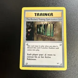 Pokemon The Rocket's Training Gym 104/132 Gym Heroes Rare Trainer Collections - Image 1