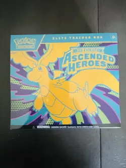 POKEMON TCG Ascended Heroes Elite Trainer Box - Factory Sealed ETB - In Hand - Image 1