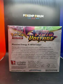 Pokemon Sword & Shield Vivid Voltage Booster Box English Pikachu Zarude - Image 2
