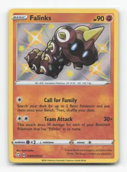 Pokemon TCG - Falinks SV074/SV122 Near Mint Shiny Rare Shining Fates Shiny Vault - Image 1