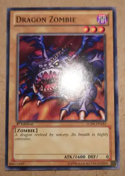 Dragon Zombie - LCJW-EN183 - Common - 1st Edition - YuGiOh - Image 1