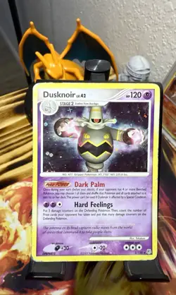 Pokemon TCG Dusknoir Diamond & Pearl Holo Holo Rare Card 2/130 - Image 1