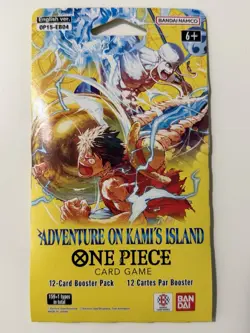 (HEAVY)🔥One Piece Adventure On Kami’s Island OP15-EB04 Sleeved Booster Pack - Image 2
