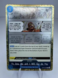 One Piece OP-10 Royal Blood Fo...llow...Me...and #OP10-059 - Image 1