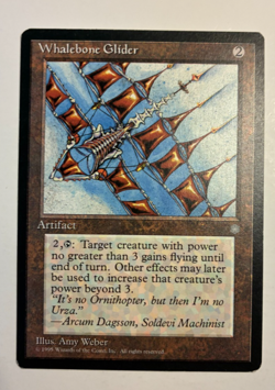 MTG Ice Age Whalebone Glider Nm UNCOMMON - Image 1