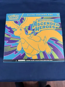 Pokemon TCG Mega Evolution Ascended Heroes ETB Sealed New Elite Box - Image 1