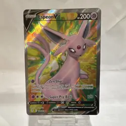 Pokemon Espeon V Evolving Skies Full Art Holo Ultra Rare 179/203 2021 Eng 200 - Image 1