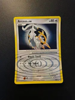 Pokemon TCG Arceus Lv.100 AR5 Holo - Platinum Arceus 2009 - Image 1