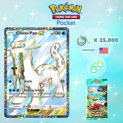 Pokemon TCG Pocket - Chien-Pao ex Full Art Card (English) - Image 1