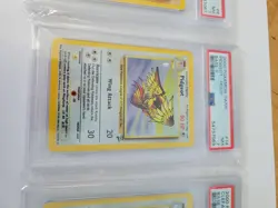 Hitmonchan Pidgeot Clefable BASE Holo 2000 Pokemon - Image 4