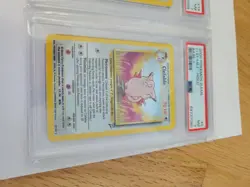 Hitmonchan Pidgeot Clefable BASE Holo 2000 Pokemon - Image 5