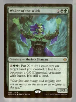 MTG - XLN # Waker of the Wilds - Image 1