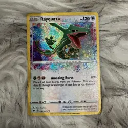 Pokemon Rayquaza Amazing Rare Holo 138/185 Vivid Voltage Amazing Burst 120 HP - Image 1