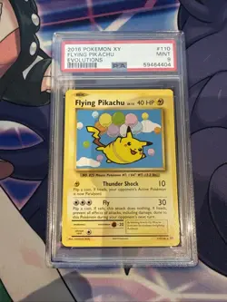 FLYING PIKACHU - PSA 9 - 2016 Pokemon XY Evolutions - 110/108 Secret Rare - Image 1