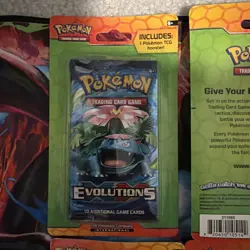 Pokemon TCG XY Evolutions Booster Pack Art Set (4 Packs) - Image 4