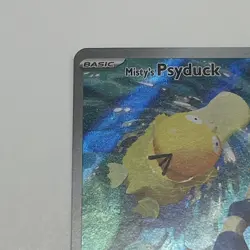 Pokemon TCG Misty's Psyduck Destined Rivals 193/182 Illustration - Image 2