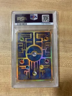 Pokemon TCG Ancient Mew NINTEDO ERROR PSA 9 - Image 2