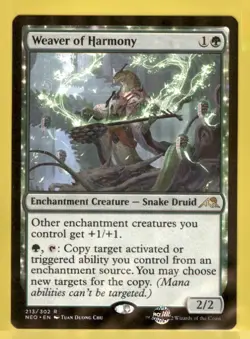 MTG - NEO # Weaver of Harmony - Image 1